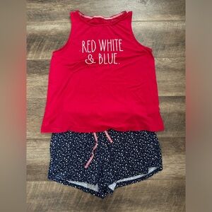 Medium Rae Dunn pajama set